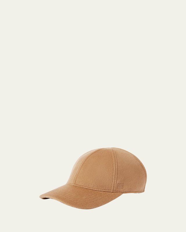 Double Cashmere Ball Cap